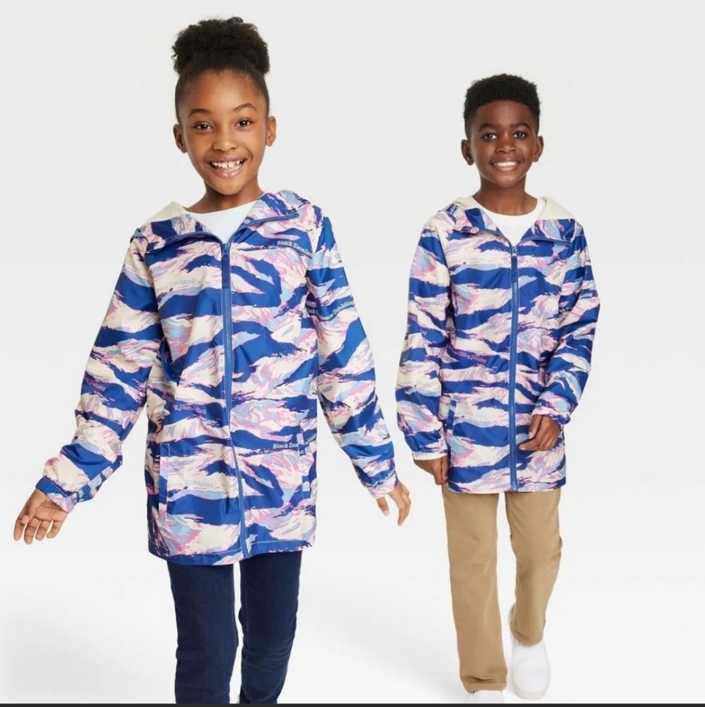 NWT Little Giants Giant Shorties Unisex Rain Jacket - Size XS